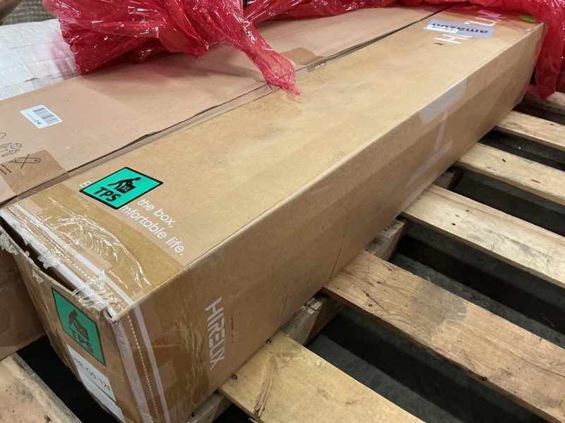 Condition photo showing New/Like New for full size mattress 12 inches, medium firm hybrid with memory foam & individually wrapped coils, certipur-us certified, fiberglass-free design 12 inches full
