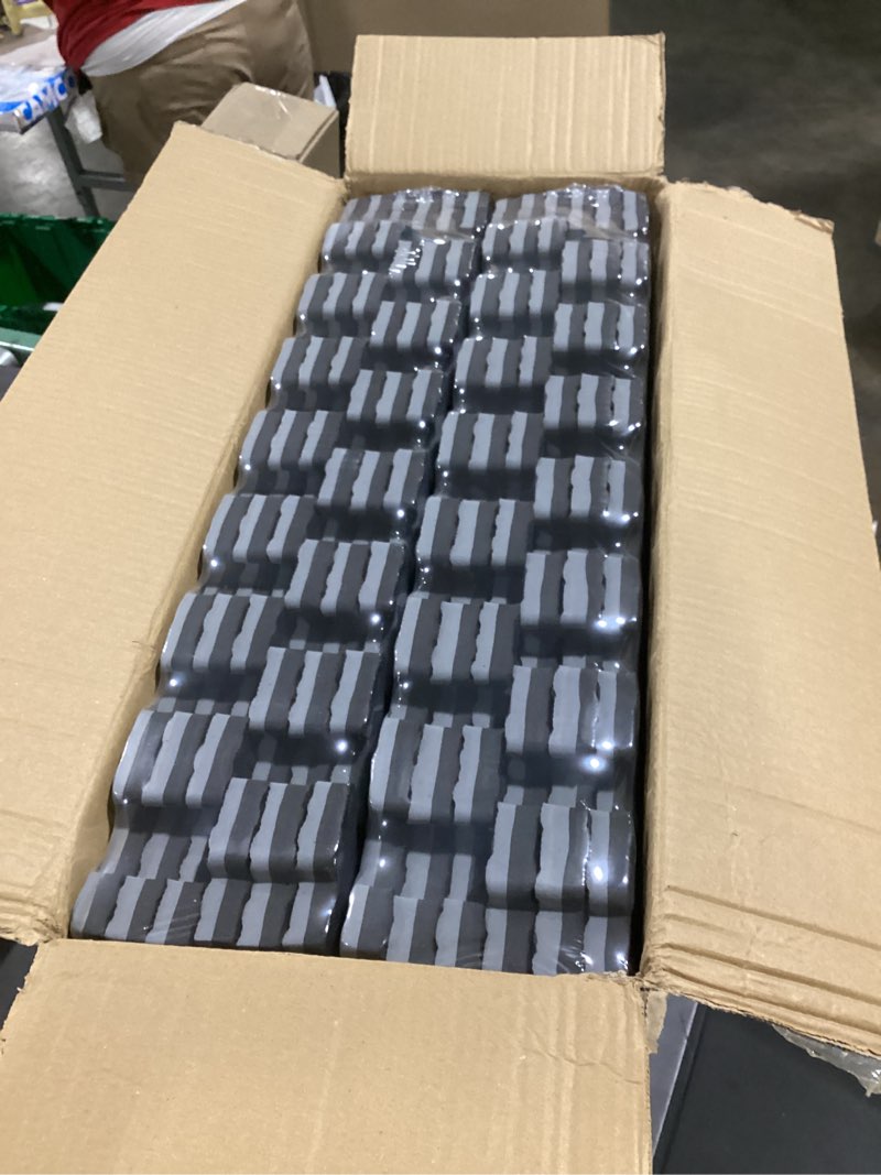 Condition photo showing New/Like New for airhop upgraded 0.79" extra thick 48 sq ft high-density eva foam exercise gym mats, 12 pcs large interlocking puzzle floor tiles (24"x24") for home gym, black&gray black/gray