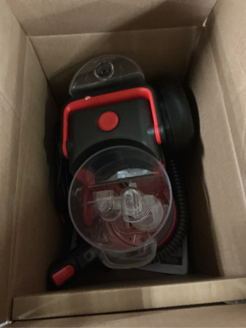 Condition photo showing As Is for portable corded spot carpet cleaner for carpet and upholstery with powerful suction, pet stain remover, carpet shampooer