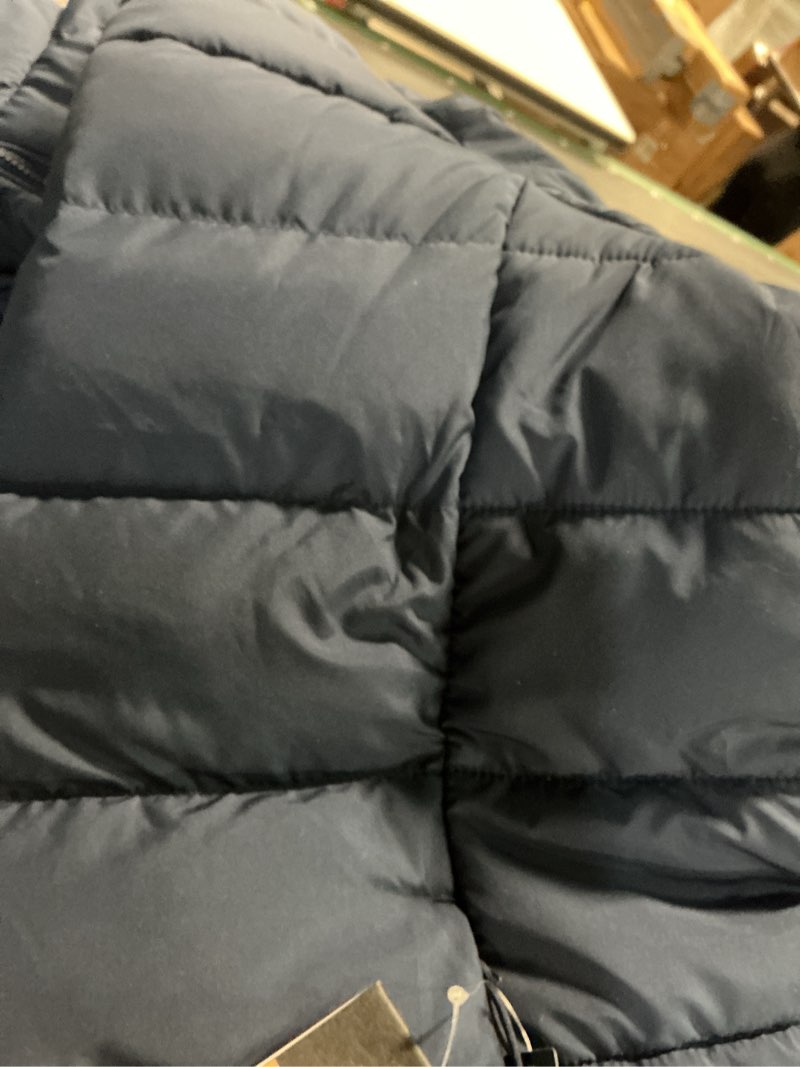 Condition photo showing Good Condition for THE NORTH FACE Men's Aconcagua 3 Jacket | Wind Resistant, Water Repellent, 600 Fill Waterfowl Down Insulation 5X Summit Navy-npf