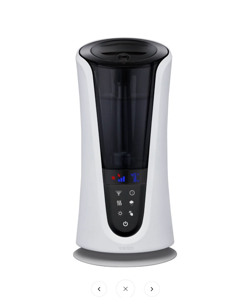warm & cool mist ultrasonic humidifier