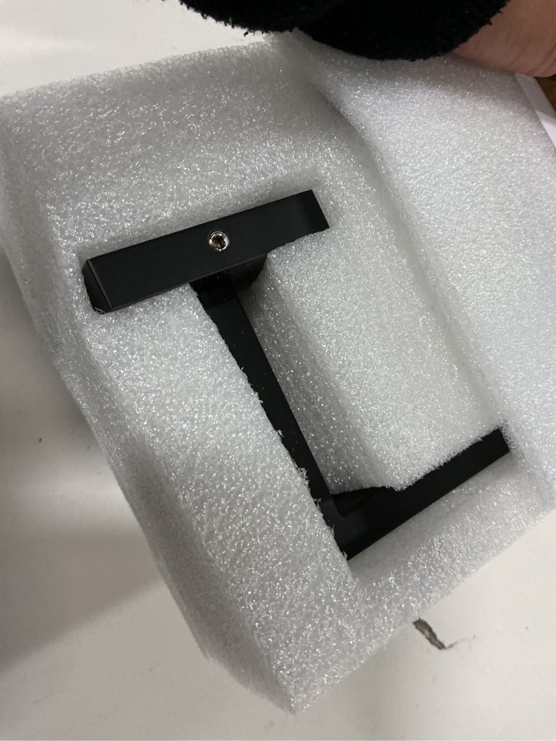 Condition photo showing Good Condition for Premium 5-Piece Matte Black Bathroom Hardware Accessory Set, Durable SUS304 Stainless Steel Wall-Mounted Towel Bar and Towel Holder, 23.6-Inch Bathroom Towel Rack