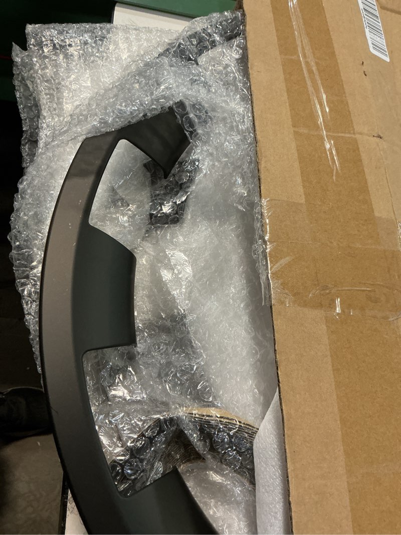 Condition photo showing Good Condition for wheel rim protector for tesla model y juniper 20” helix wheels, 4pcs abs anti-curb scratch guard, matte black rim edge trim, no-drill snap-on installation, for model y 2026 accessories 20 inch rim protector matte black