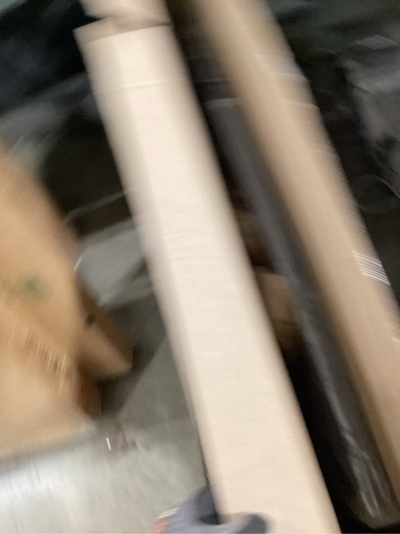 Condition photo showing Good Condition for hahafelt 48'' x 36''linen fabric bulletin board pinboard for walls display frameless pinboard displa