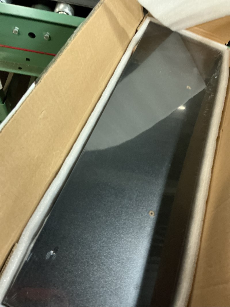 Condition photo showing New/Like New for BAYKA Floating Shelves for Wall, 22.5 inches Black Wall Shelves for Bathroom, Bedroom, Living Room, Kitchen & Book, Hanging Display Decor Organizer Shelf with 22 lbs Capacity A. Black - Universal Classic Style 22.5inches