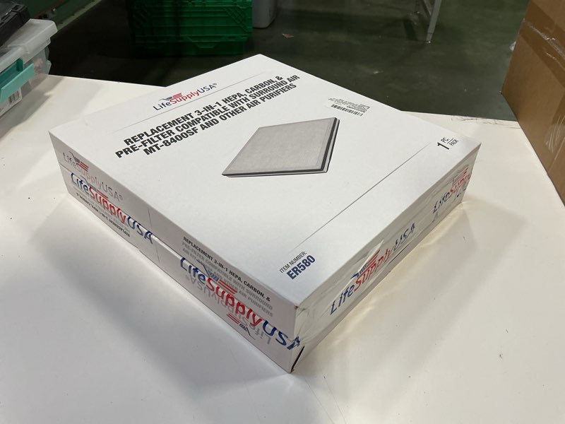 Condition photo showing New/Like New for True HEPA + Carbon + Pre-Filter Compatible with Surround Air MT-8400SF Air Purifier by LifeSupplyUSA (2-Pack) 2 Pack