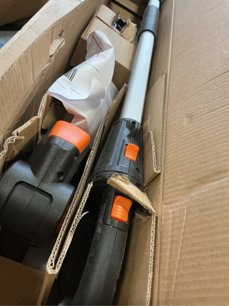 Condition photo showing As Is for WORX WG252 20V 2-in-1 Attachment Capable Hedge Trimmer 20" 20V Hedge Trimmer w/(1)2.0Ah Battery