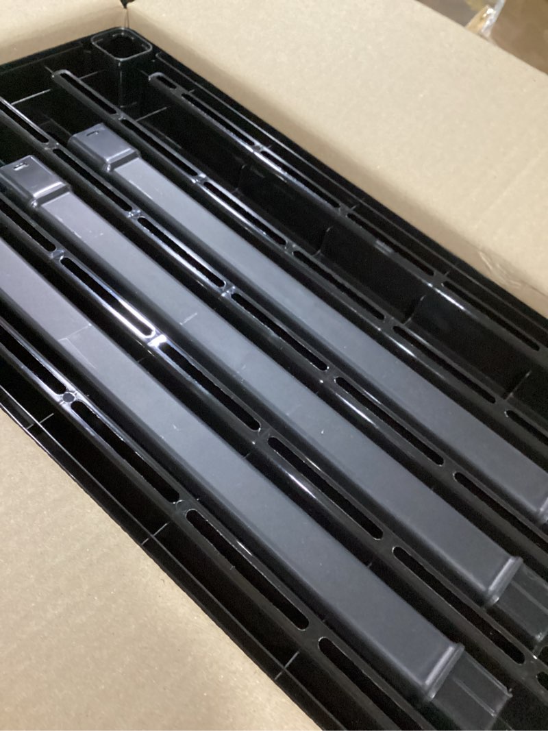 Condition photo showing Good Condition for yakima loadstop steel t-slot truck crossbar accessory with built in tie-down points handles up to 250 pounds, black (set of 4)