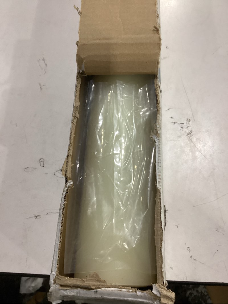 Condition photo showing New/Like New for dura-gold carpet protection film, 36-inch x 100' roll - clear self adhesive temporary carpet protective covering tape - protect against foot traffic, paint spills, dust, construction debris, moving 36-inch-x-100-feet