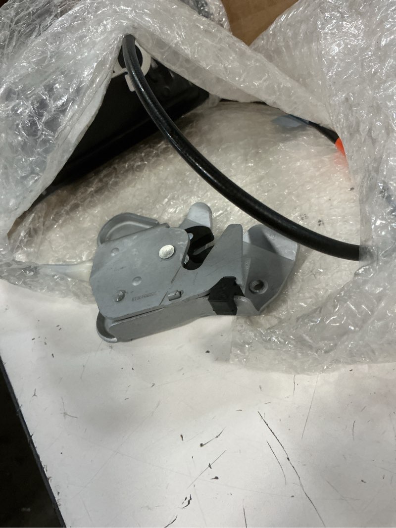 Condition photo showing Good Condition for lower door latch with handle assembly compatible with 1999-2009 ford e150 e250 e350 econoline van super duty, passenger side hinged door left 40% lower door handle replaces 6c2z-15264a01-aa passenger side left hinged door