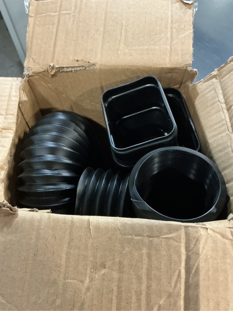 Condition photo showing Good Condition for Prestantious 16.5ft Long Downspout Extender, 3.1" OD Gutter Downspout Extensions Pipe for 3"×4" and 