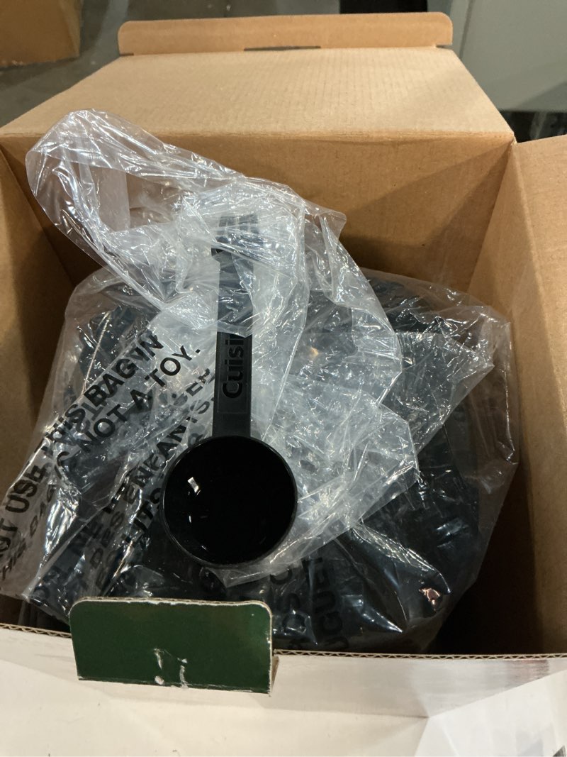 Condition photo showing Good Condition for Cuisinart Coffee Grinder, Electric One-Touch Automatic Burr Coffee Grinder with 18-Position Grind Selector, Cup Size Selector for 4 – 18 Cups, DBM-8P1, Black Stainless Burr Mill Stainless Steel