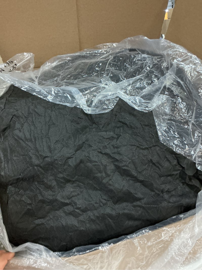Condition photo showing As Is for hobestluk bean bag chairs 2.5ft bean bag chair with memory foam filled & machine washable cover,beanbag chair, small bean bag chairs for playroom, living room, bedroom 2.5ft - 28.5" x 28.5" x 17.8" purple