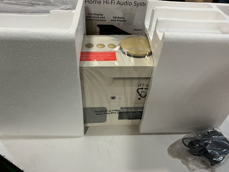 Condition photo showing Good Condition for aiwa exos-5 wireless bluetooth hi-fi home speaker  fm radio  alarm clock