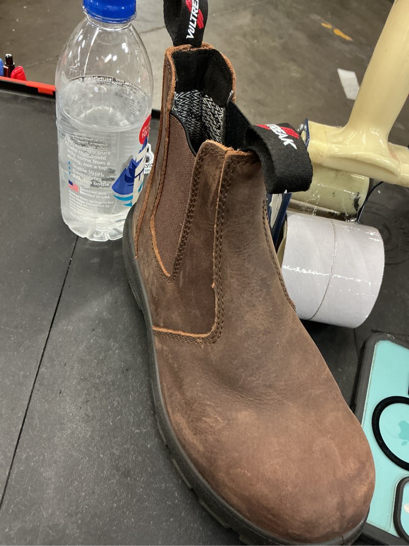 Condition photo showing As Is for wolverine men's floorhand romeo waterproof chelsea boot size 40