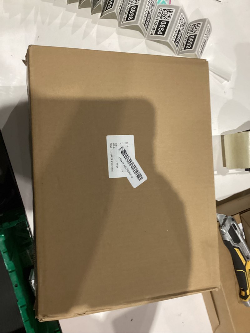 Condition photo showing As Is for HBlife Makeup Organizer with Brush Holder for Vanity, Large Plastic Bathroom Countertop Organizer Skin Care Storage, Easy to Store Lipsticks, Nail Polishes, Perfumes, Eyeshadow Palettes, All Beige All Beige Large