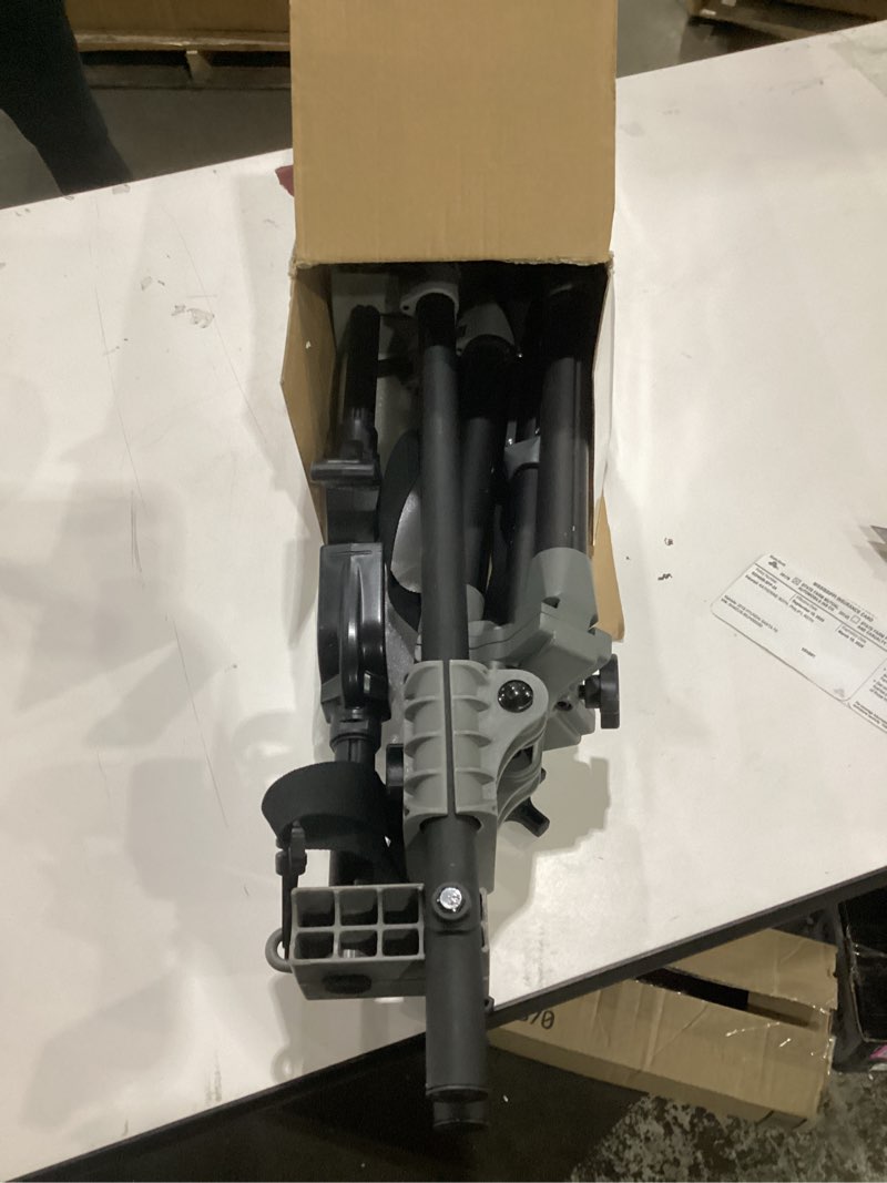 Condition photo showing As Is for bog pod shooting rest with dual frame, universal rest, adjustable, for hunting, shooting, and outdoors fieldpod