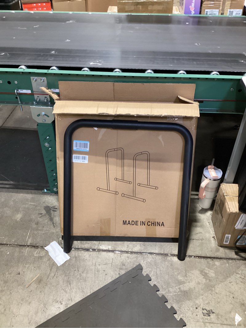 Condition photo showing Good Condition for Walking Pad Handle Bar Attachment, Fits Walking Mats up to 21.5 inches, Walking Mat Steady Rail Height Adjustable, Treadmill Stand Feet with Non-Slip Rubber, Easy to Assemble Treadmill handrail Standard