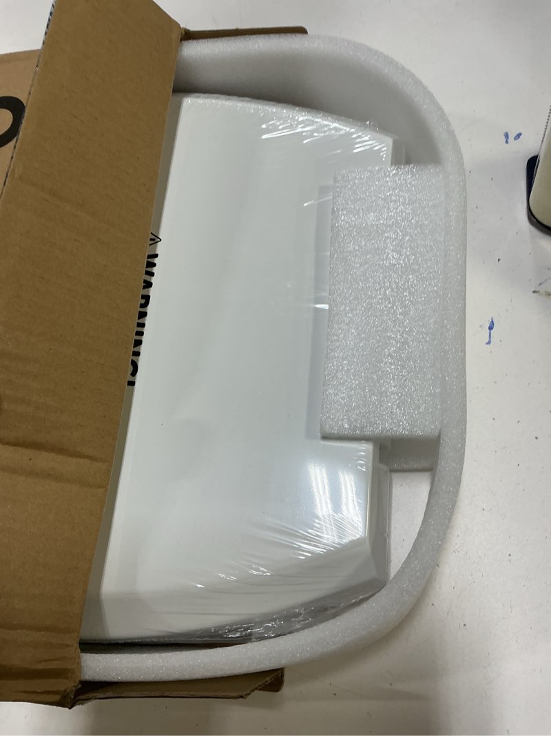 Condition photo showing New/Like New for Quick Flip Toilet Seat with Built-in Potty & Splash Guard for Toddler Training, Slow Close - Jool Baby (Elongated)