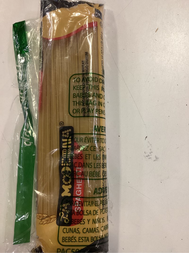 Condition photo showing New/Like New for LA MODERNA, Spaghetti Pasta 16 oz (Pack of 1) | Made with Durum Wheat Semolina | Enriched with Iron & B Vitamins | Non-GMO | Kosher | Pantry Essential 16 Ounce (Pack of 1)