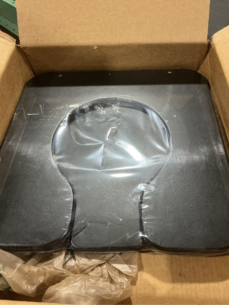 Condition photo showing Good Condition for PU Commode Seat Cushion Universal Fit Toilet Chair, Sponge Padded Soft Pad for Bedside Commode Seat,with Two White Snaps and Screws. Commode Chair, Cover Shower Wheelchair