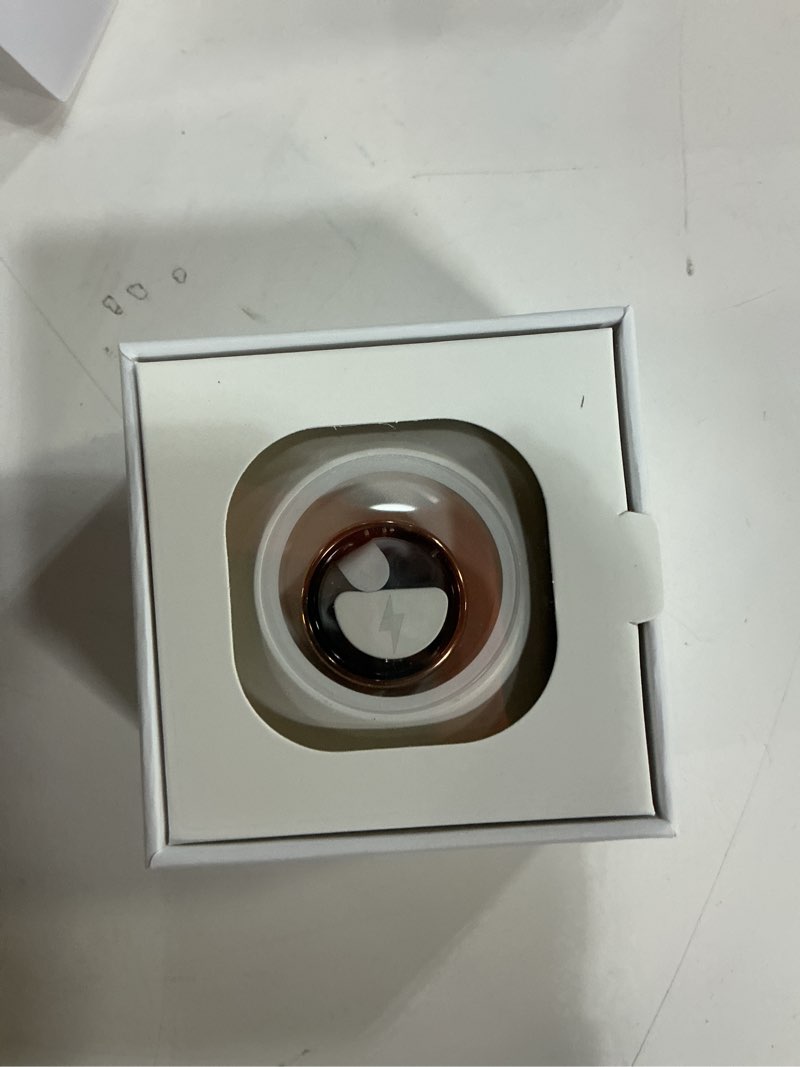 Condition photo showing Good Condition for smart health ring for women men fitness tracker with heart rate, blood oxygen, blood pressure, sleep monitoring, step counting, ip68 waterproof for ios and android, no app fee, rose gold 8 8 rose gold