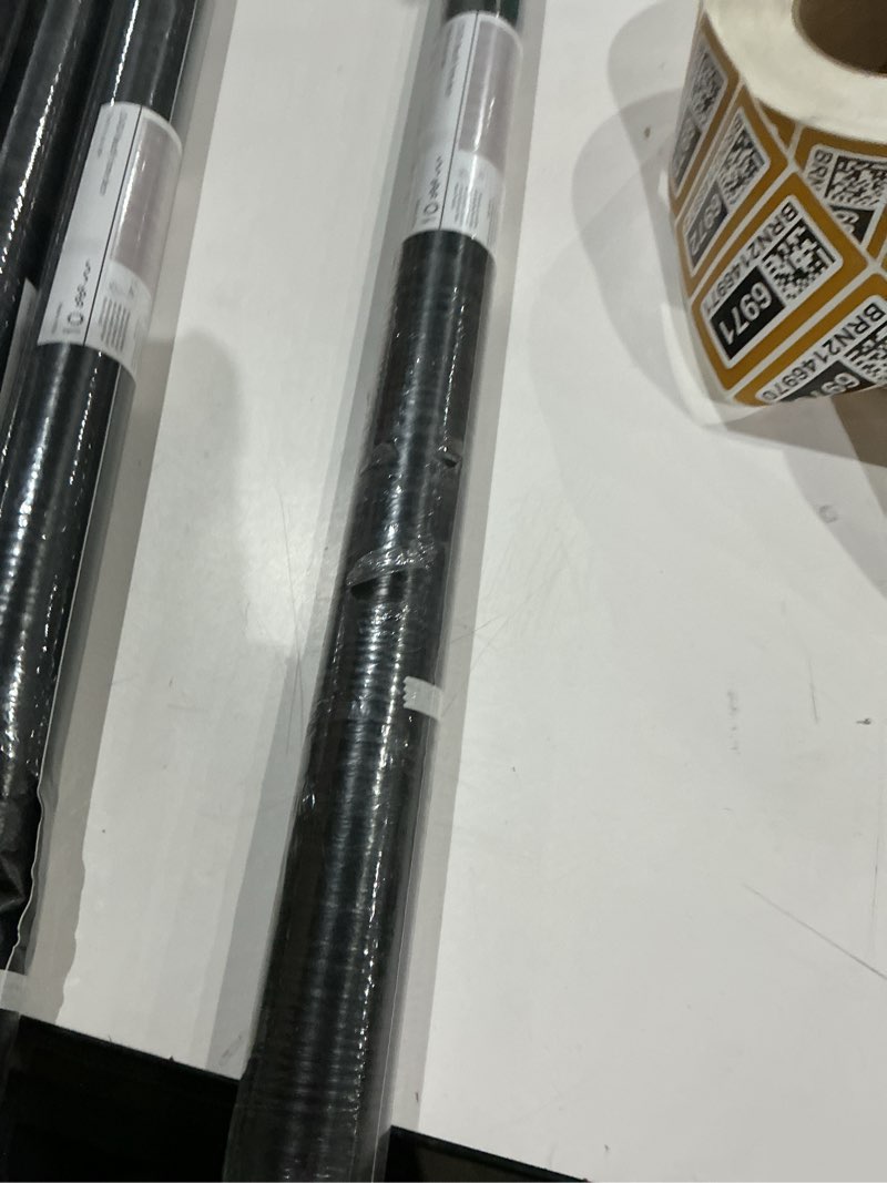 Condition photo showing New/Like New for peel and stick wallpaper black wood wall paper - 35.4 x 200 inch self adhesive wallpaper peel and stick, easy to paste wall contact paper for stand liner, table and door makeover decor