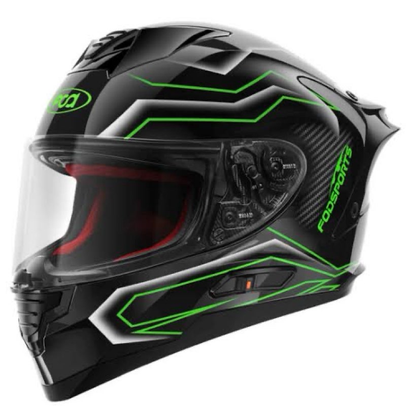 fodsports fs90 full face motorcycle helmet for men women, dual visor motorbike street bike integrate