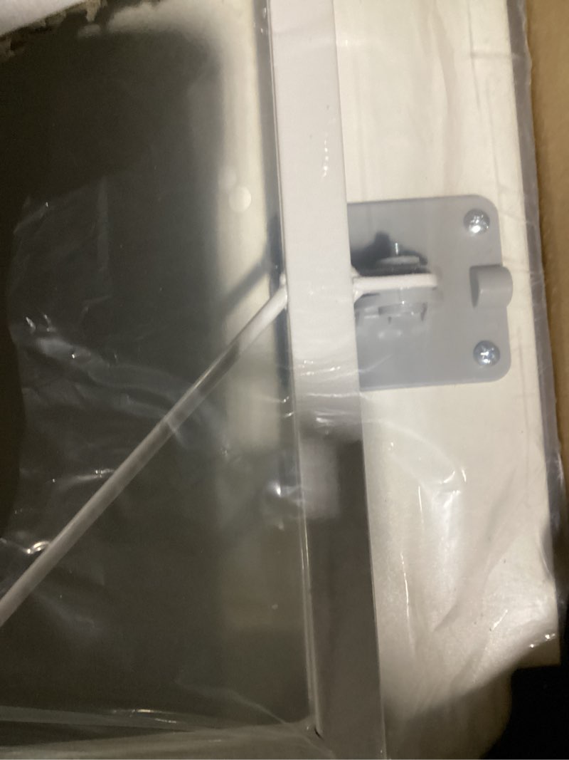 Condition photo showing Good Condition for (similar to) folding desk - 31.5\" wood top foldable desk for small spaces | no assembly required compact desk for home office, writing, and study white 31.5\"w x 15.7\"d