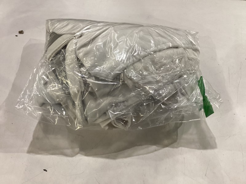 Condition photo showing Good Condition for 100% blackout ivory off white velvet curtains 84 inch long for living room,set of 2 panels liner rod pocket back tab thermal window drapes room darkening heavy decorative curtains for bedroom cream ivory 52"w x 84"l (pack of 2)