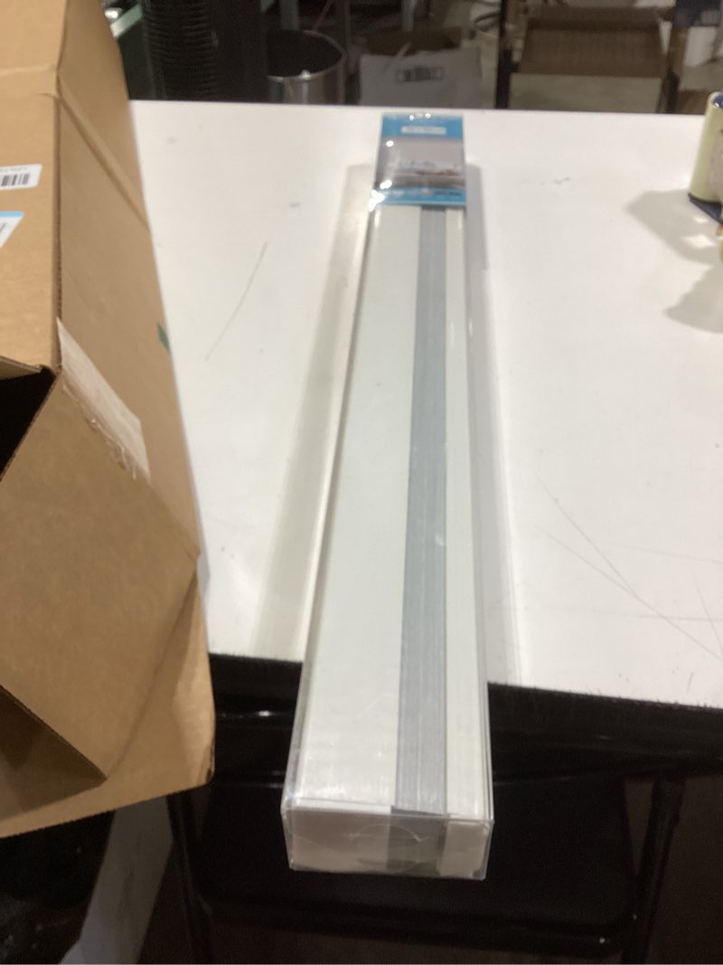 Condition photo showing Good Condition for similar to cordless room darkening mini blinds for indoor windows - 21\" w x 72\" l - alabaster, over 1,400 custom sizes starting at $9.97, 1\" vinyl slats, horizontal window blinds by lumino 21\"w x 72\"h alabaster
