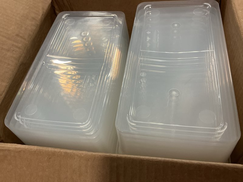 Condition photo showing Good Condition for IRIS USA 20-Pack Storage Bins with Lids, 6 Quart, Shoe Boxes Clear Stackable Containers Organize Shoes Closet Shelves, Classroom Organization Teacher Tools, Game Storage - BPA-Free Plastic 6 Qt. - 20 Pack