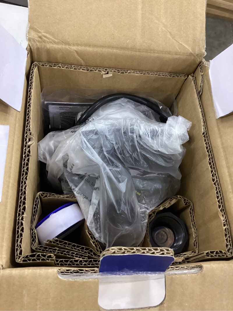 Acquaer 1/3 HP Automatic Submersible Water Pump, 115V Sump Pump with 3/4” Garden Hose Check Valve Ad