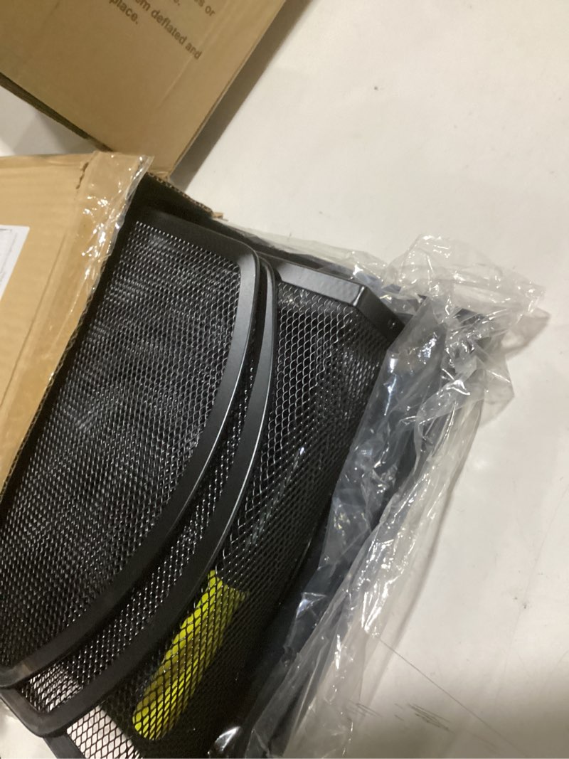 Condition photo showing Good Condition for 5-Section Vertical Desktop Organizer, 5-Section Mesh File Folder Stand Sorter for Office Home Classroom Organization (1, Black) Black 1