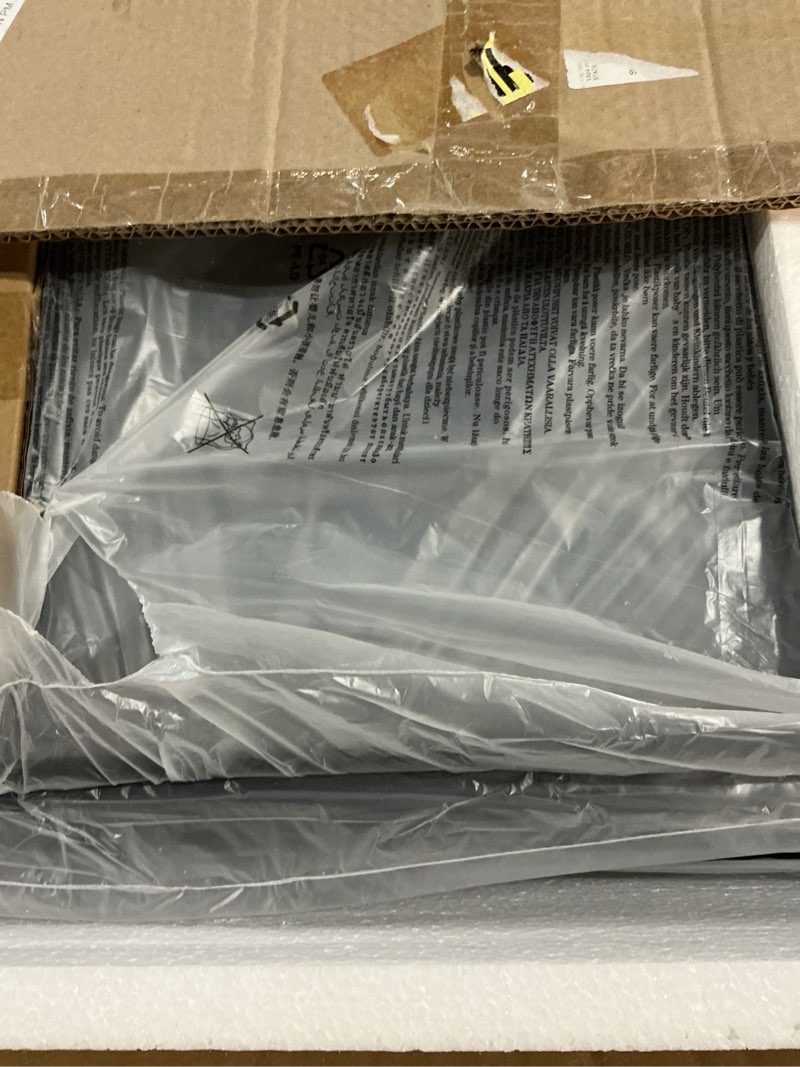 Condition photo showing Good Condition for WLIVE 6 Drawer Dresser for Bedroom Large, Fabric Wide Dresser TV Stand for 50, 55, 60 inch TV, Big Long Chest of Drawers with Deep Drawer for Closet, Bedroom, Living Room, Hallway, Rustic Brown Rustic Brown 6 Drawer