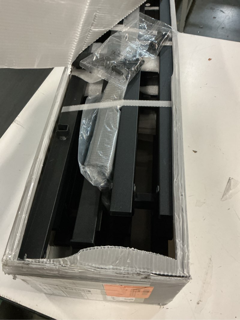 Condition photo showing New/Like New for full box spring 3 inch heavy duty box spring mattress foundation, metal bed base with fabric cover, noise free easy assembly 3 inch full