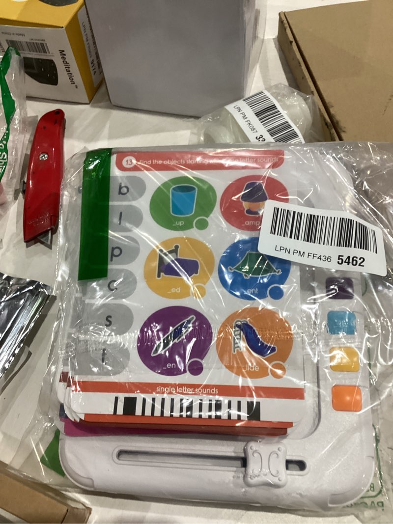 Condition photo showing As Is for phonics machine learning pad - electronic reading game for kids age 5-11 - learn to read with 720 phonic and letter sound questions