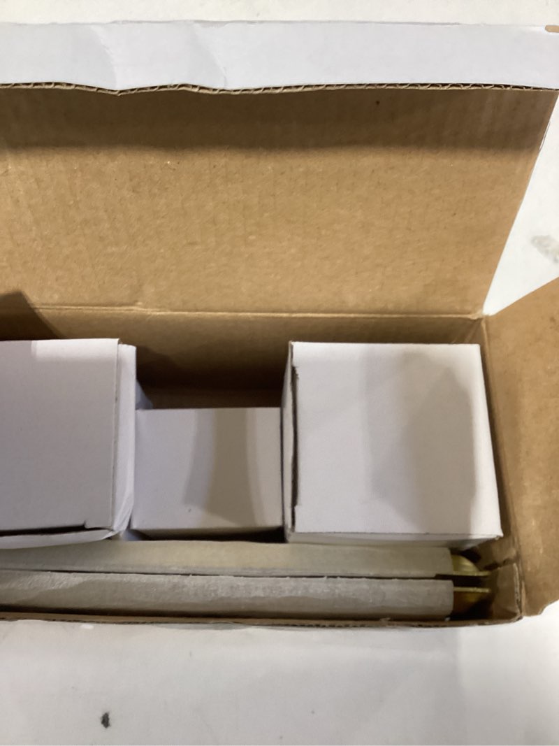 Condition photo showing New/Like New for Gold Dummy Door Knob Interior, Inactive Door Knobs for Closet, Antique Bifold Door Knobs Replacement, Single-Side Dummy Old Style Door Handle, Polished Brass, 2 Pack Dummy(2 Pack) Polished Brass