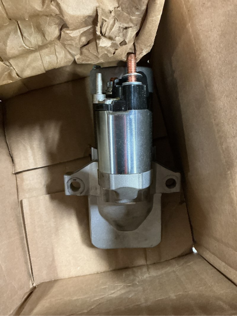 Condition photo showing As Is for scitoo starter motor 16016 compatible for ford edge escape explorer focus fusion taurus & for lincoln mkz & for mercury for mariner fj5t11000aa fj5z-11002-a 12v 1.4kw 10-teeth cw