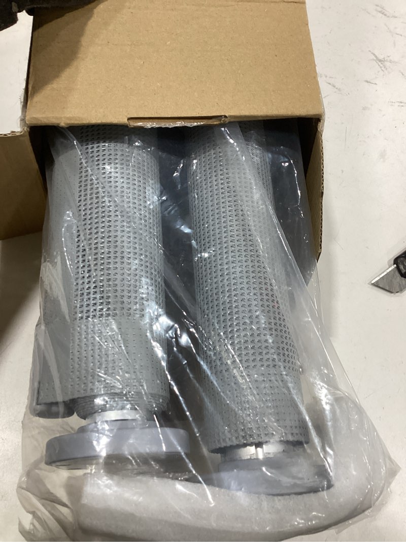 Condition photo showing Good Condition for retractable baby gates 2 pack, 55" wide mesh dog gate indoor | 34" tall gate for stairs doorways hallways deck, child pet safety gate for indoor outdoor home use, grey gray 34" tall x 55" wide (2pack)