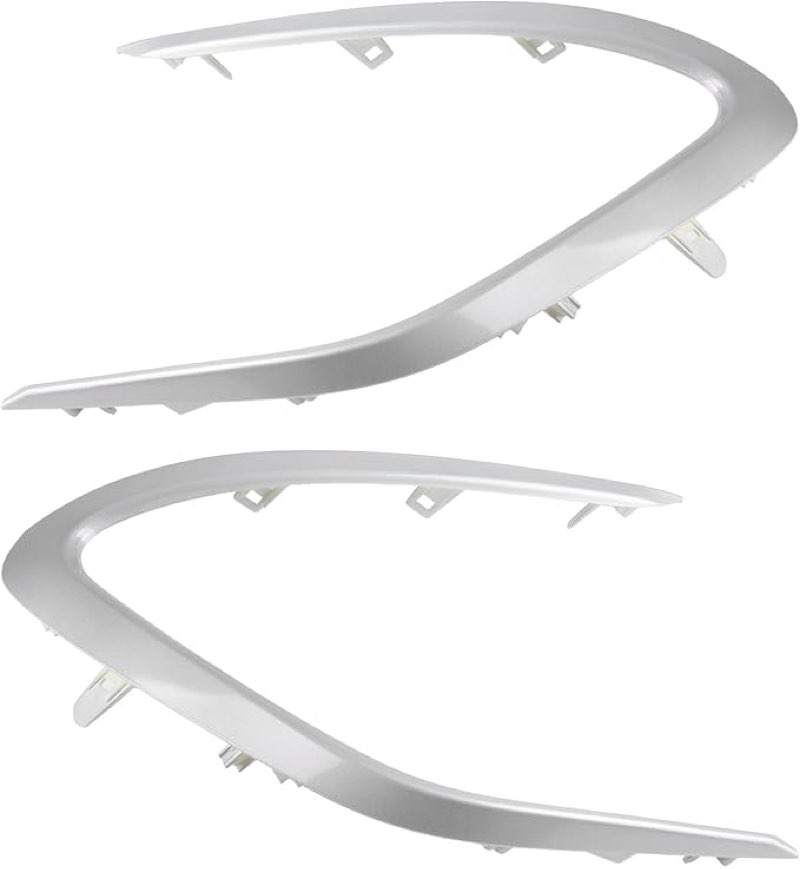 AUTOKAY Front Bumper Grille Grill Strip Trim for Toyota Camry LE XLE 2021 2022 2023 2PCS Bumper Trim