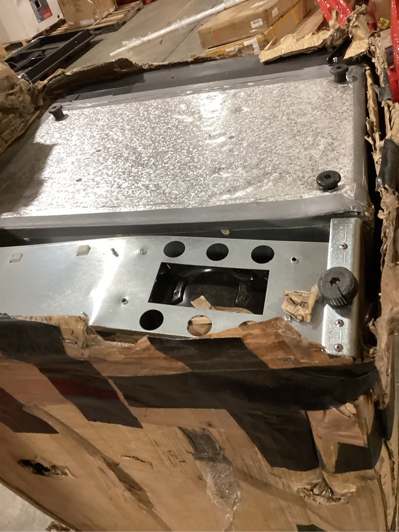 Condition photo showing As Is for Norcold N8DCSSR Polar 8DC Compressor RV Refrigerator - 8 cu. ft., RH