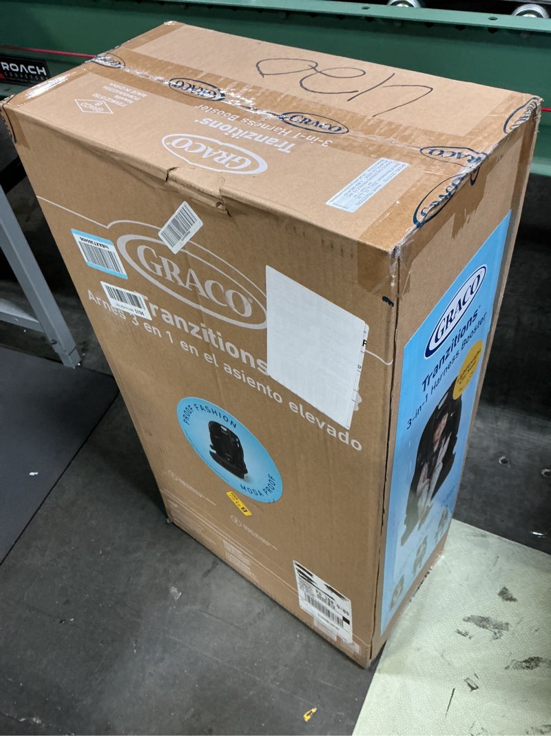 Condition photo showing New/Like New for graco tranzitions 3-in-1 harness booster car seat, forward facing car seat, highback, to backless booster, proof proof 2.0