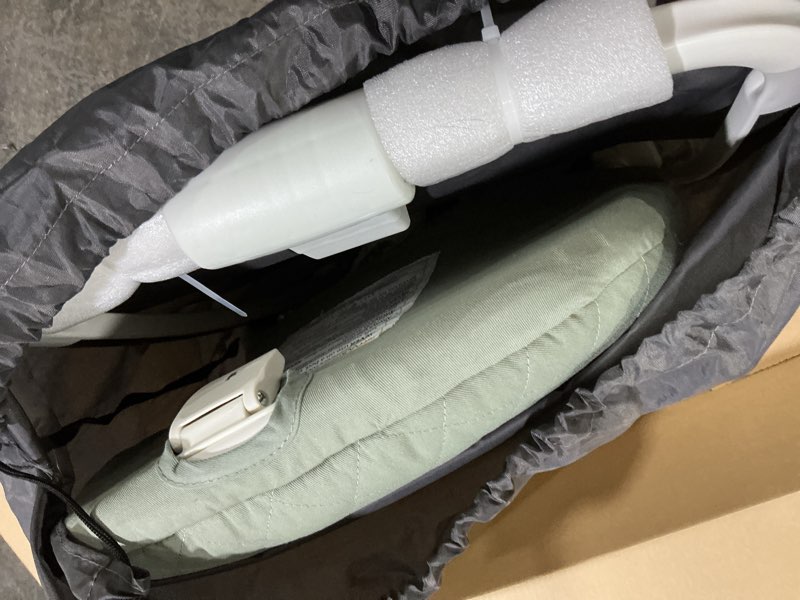 Condition photo showing Good Condition for Baby Delight Aura | Deluxe Portable Rocker & Seat for Infants | Soothing Vibration & Sounds | Baby Rocker | Quilted Organic Sage