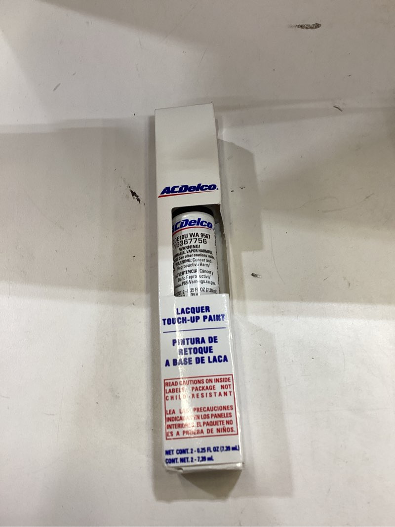 Condition photo showing New/Like New for acdelco gm original equipment 19367661 pepperdust metallic (wa441b) four-in-one touch-up paint - .5 oz pen