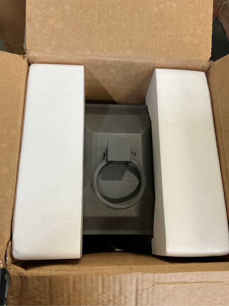 Condition photo showing Good Condition for Duraflame Lantern Style Infrared Quartz Heater Gun Metal Gray 