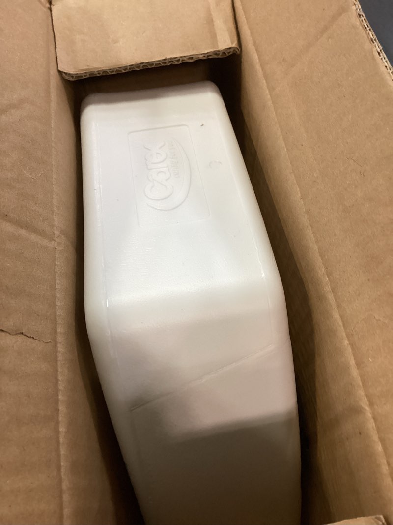 Condition photo showing Good Condition for carex toilet seat riser, round raised toilet seat adds 3.5 inches to toilet height, for assistance bending or sitting, 300 pound weight capacity toilet riser