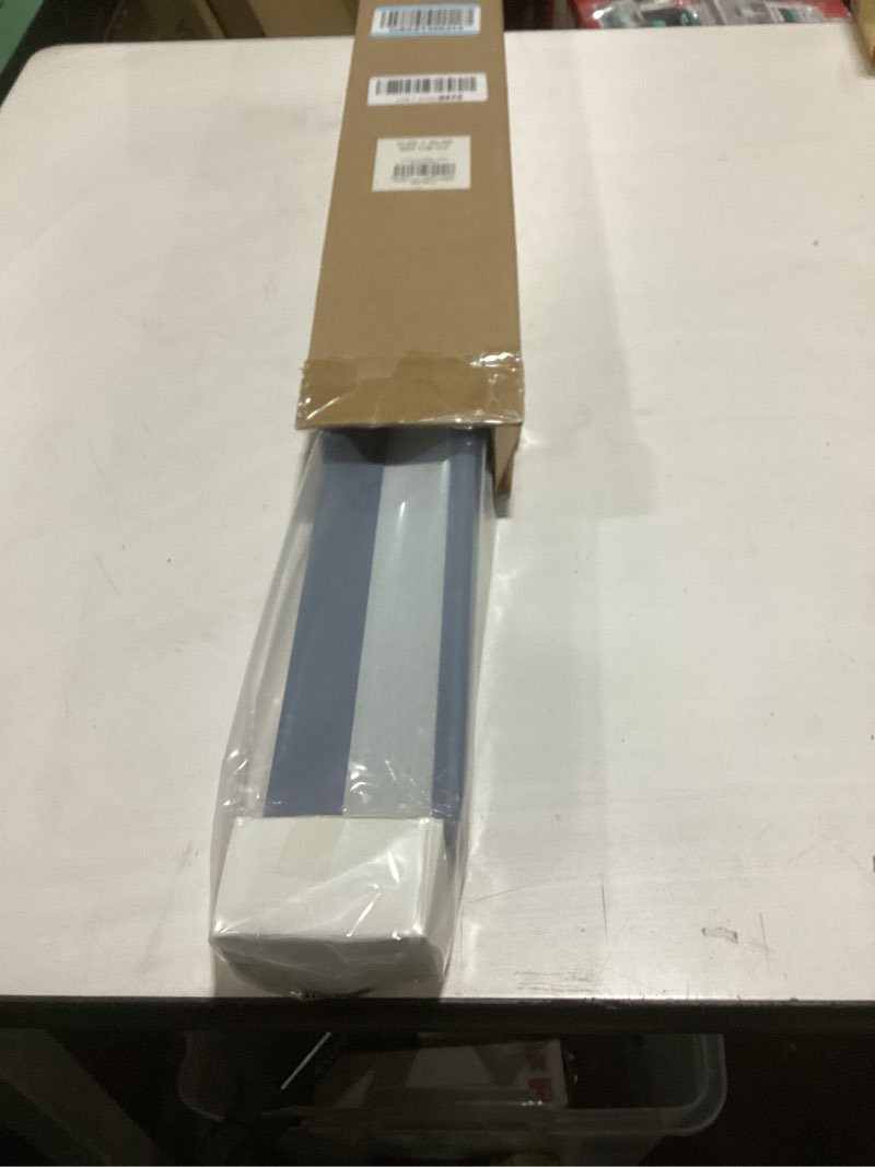 Condition photo showing New/Like New for lazblinds cordless cellular shades, blackout privacy honeycomb shades for home, thermal insulation noise reduction blinds for windows, 26'' w x 48'' h, dark grey blackout-dark grey 26'' w × 48'' h