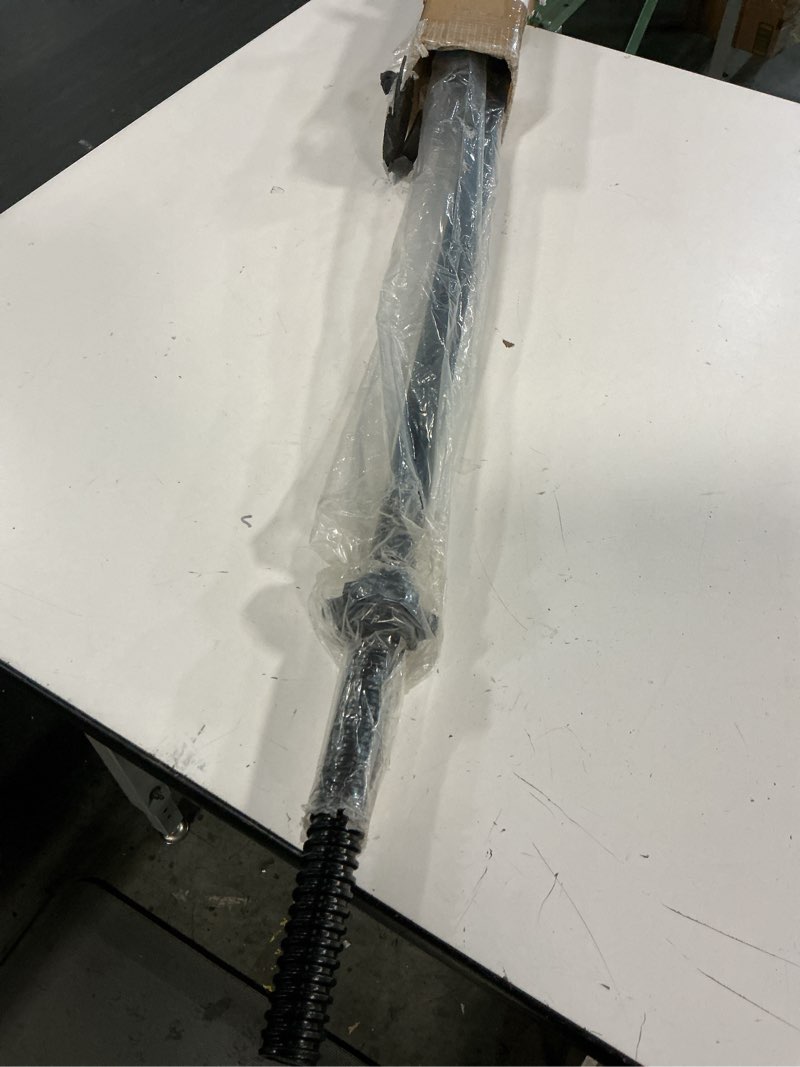 Condition photo showing Good Condition for 55" Weight Lifting Bar, 1" Standard Straight Barbell Bars for Weight lifting, Olympic Barbell Bar for Bench Press/Hip Thrusts/Squats/Lunges for Gym and Home, 2 Star Star-nuts (480lb Weight Capacity) Black