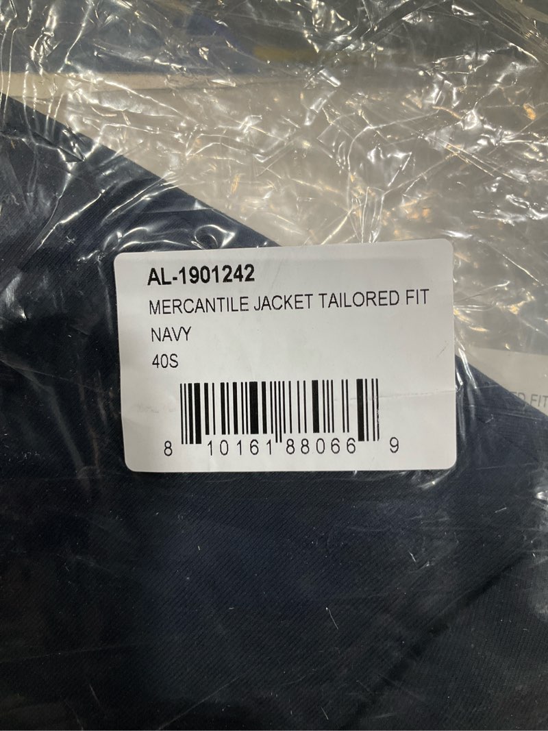 Condition photo showing New/Like New for Alton Lane Mercantile Jacket Tailored Fit - Premium Quality Suit Jacket for Men, Stylish and Elegant